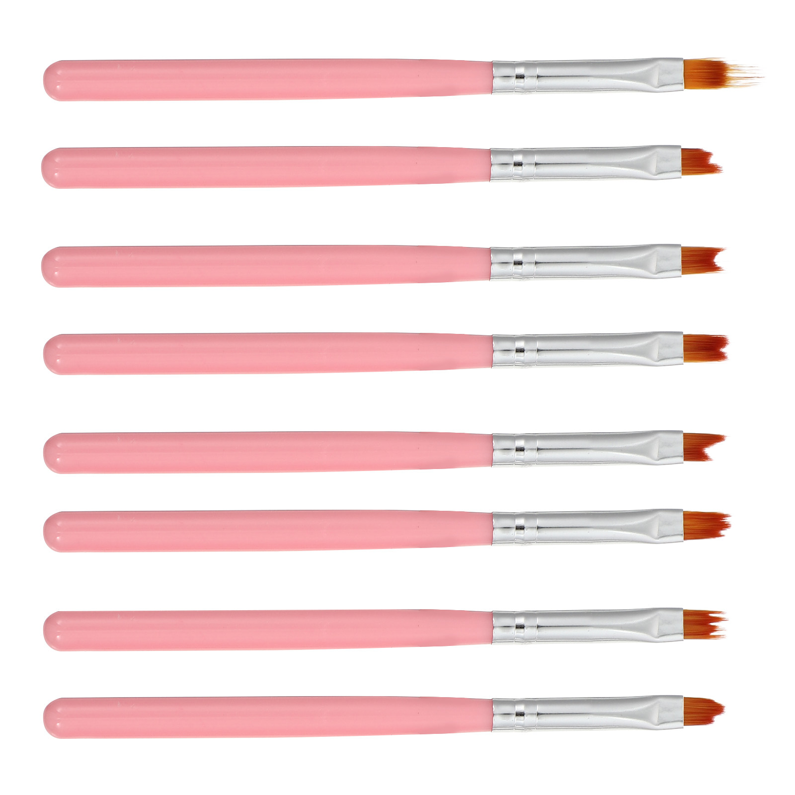 8Pcs Nail Art Brush Set Large  - Nail Art Brush Set reseña y precio