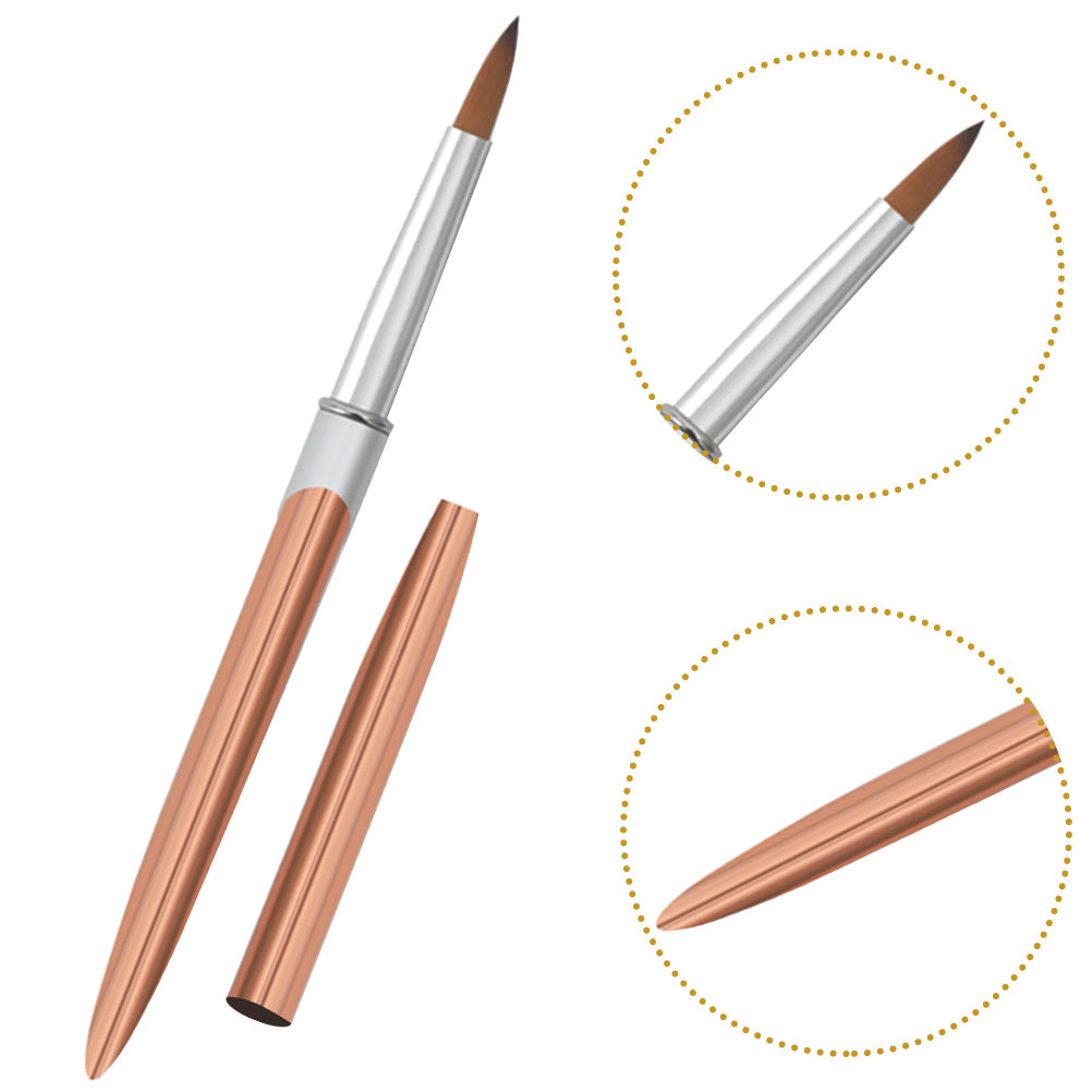 Aluminum Nail Art Brush Set Pr - Nail Art Brush Set reseña y precio