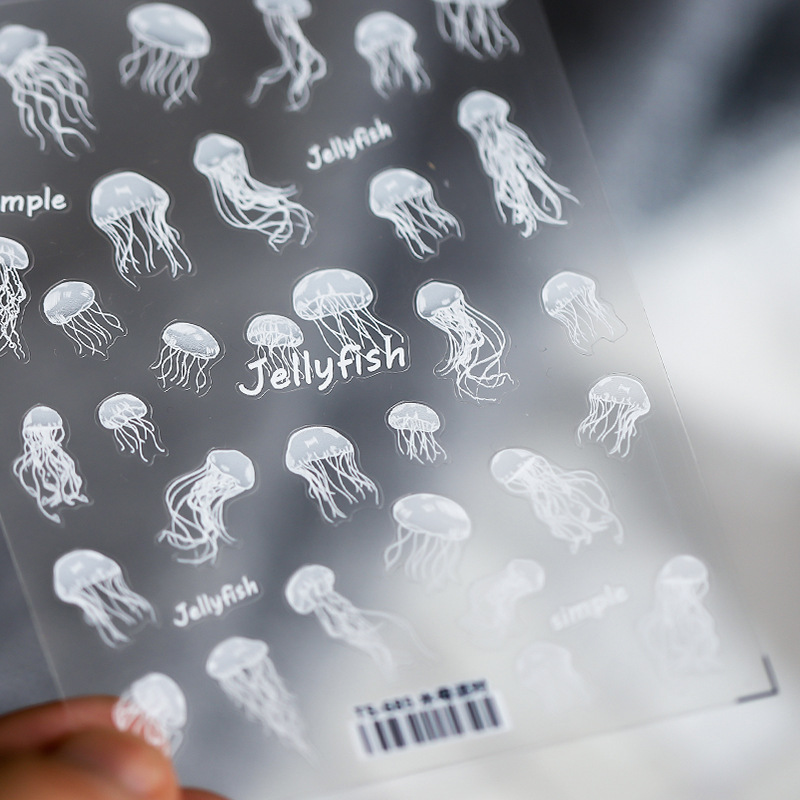 1 Sheet 5D Realistic Relief Si - Nail Art Natural Simple reseña y precio