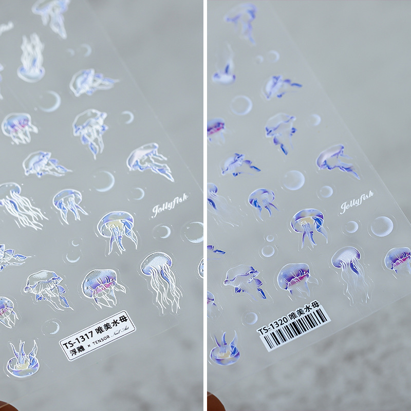 1 Sheet 5D Realistic Relief Si - Nail Art Natural Simple reseña y precio