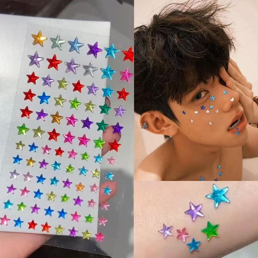Self-Adhesive Face Rhinestones - Nail Art Nail Art reseña y precio