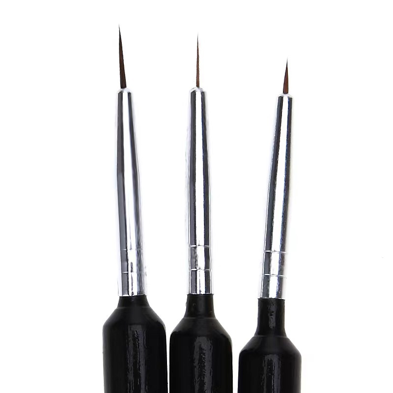 3Pcs Ultra-fine Nail Art Liner - Nail Art Brush Set reseña y precio