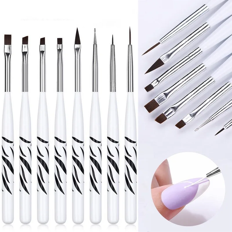 Nail Art Brush Ombre Brushes U - Nail Art Brush Set reseña y precio