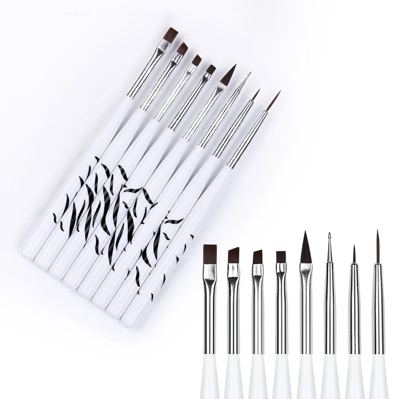 Nail Art Brush Ombre Brushes U - Nail Art Brush Set reseña y precio