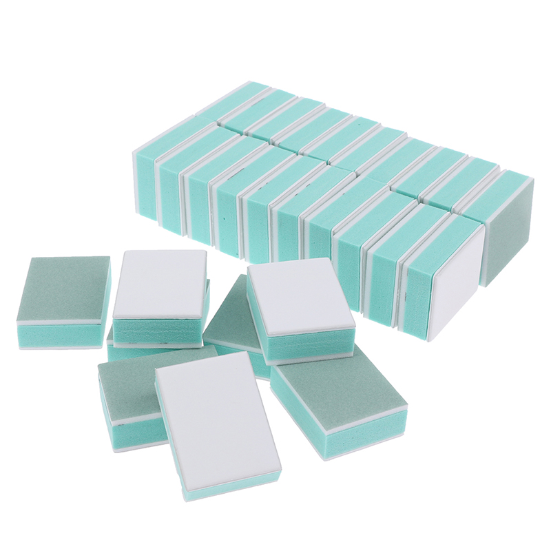50 Pcs/lot Mini Nail Buffer Bl - Nail Art Glossy reseña y precio