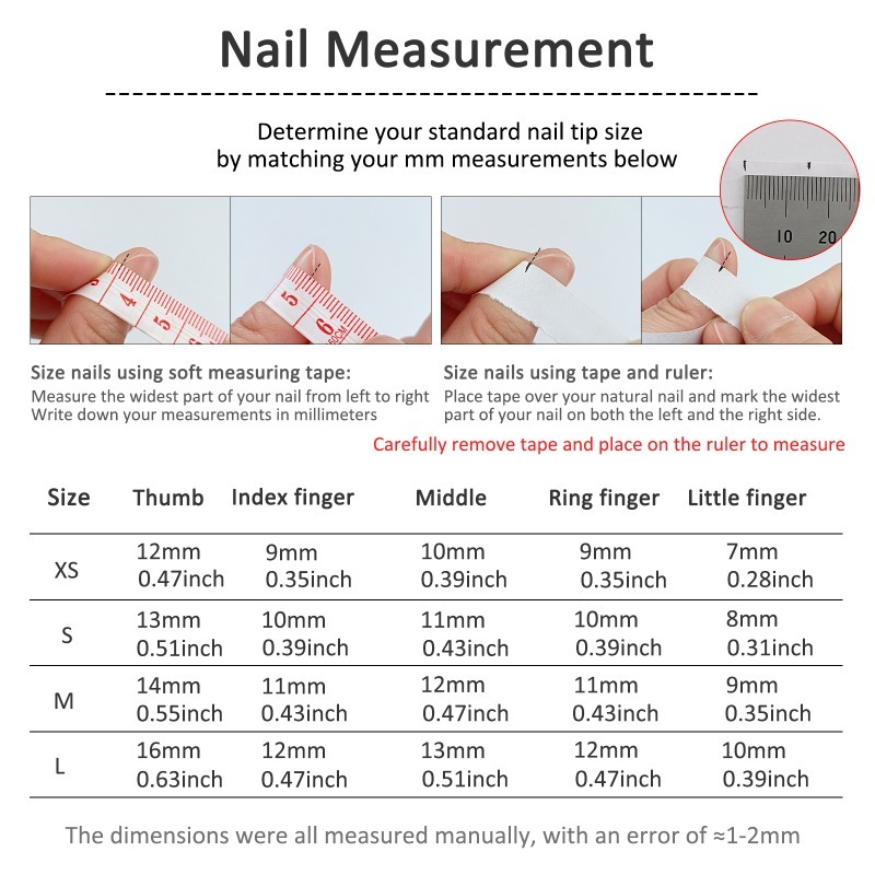 10Pcs Purple Short Round Head  - Nail Art Fake Nails reseña y precio