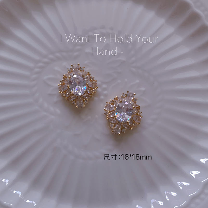 5 PCS New luxury vintage emera - Nail Art Valentine reseña y precio