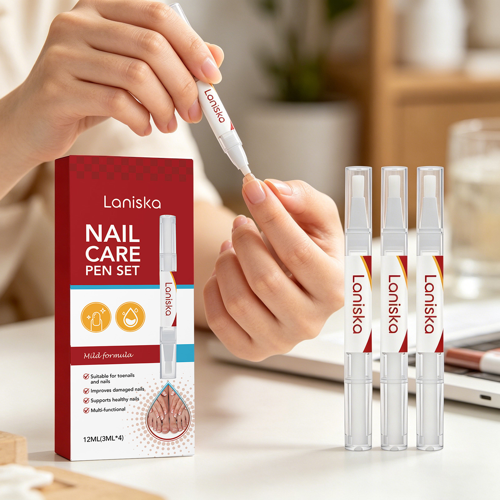 Nail Repair Pen Set Treatment  - Cuticle Oil Pen reseña y precio