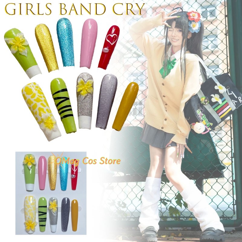 Girls Band Cry Anon Subaru Sho - Nail Art Nail Art reseña y precio