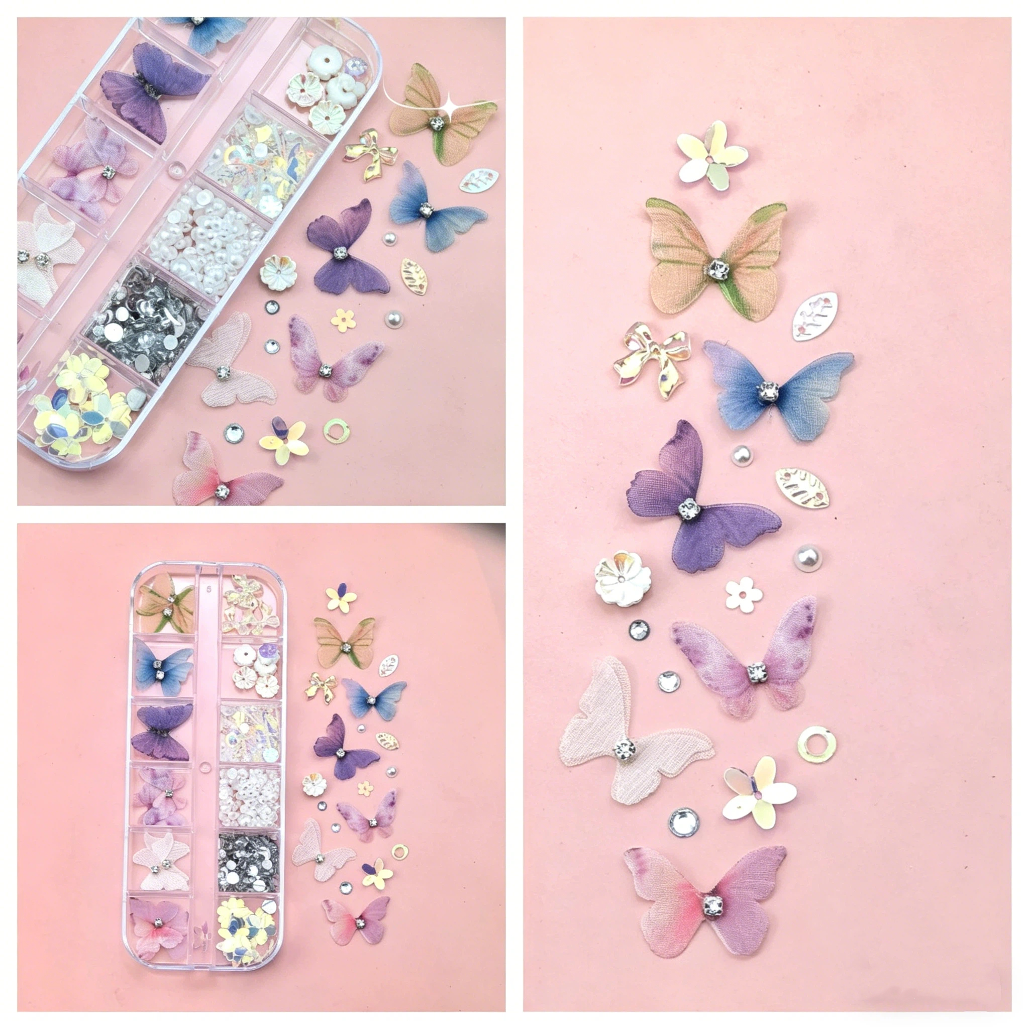 Butterfly Face Self-adhesive D - Nail Art Nail Art reseña y precio