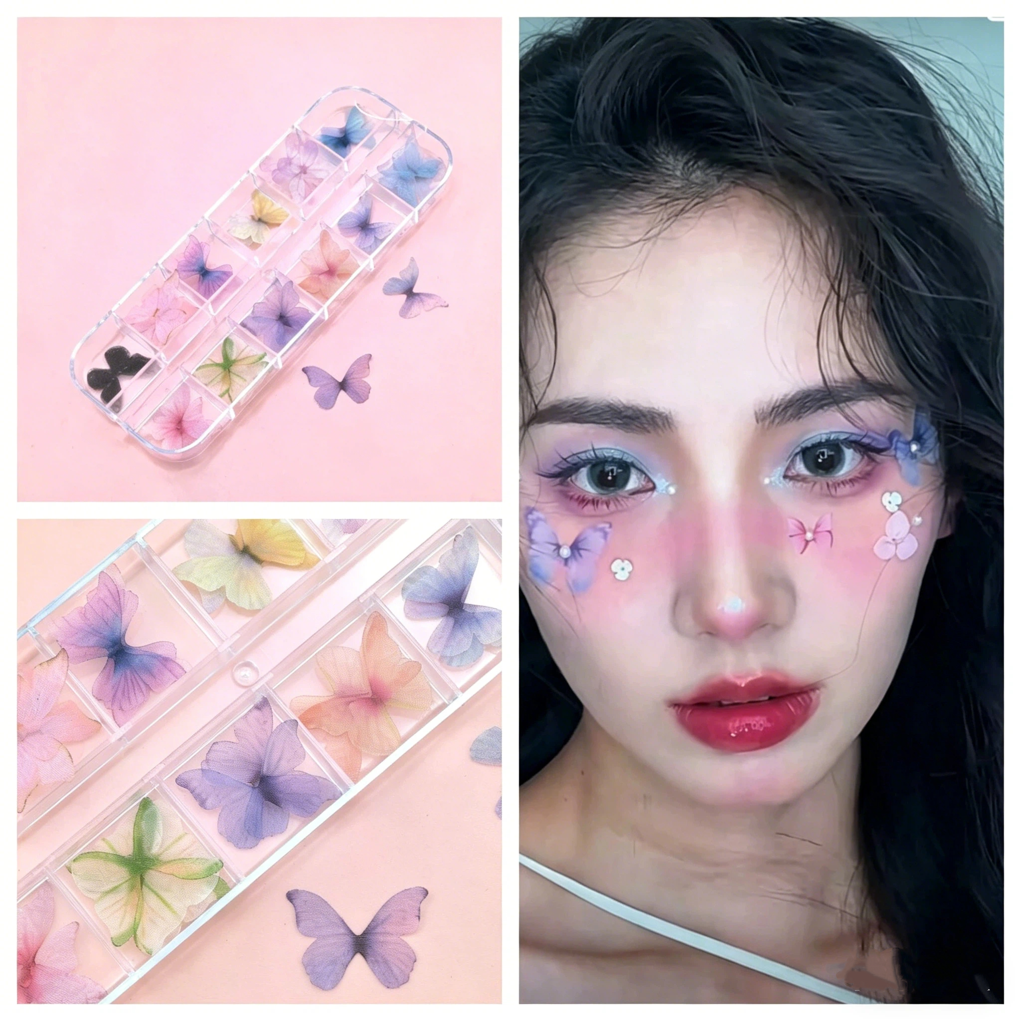 Butterfly Face Self-adhesive D - Nail Art Nail Art reseña y precio