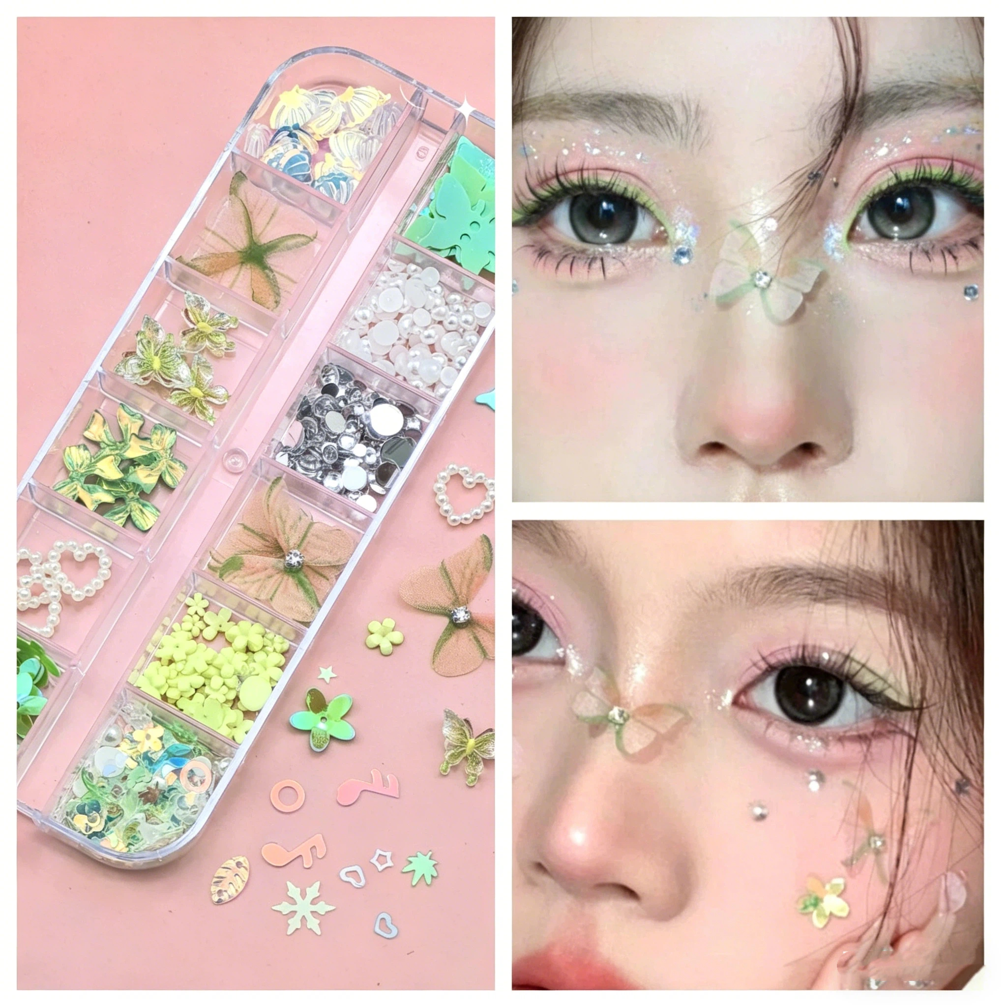 Butterfly Face Self-adhesive D - Nail Art Nail Art reseña y precio