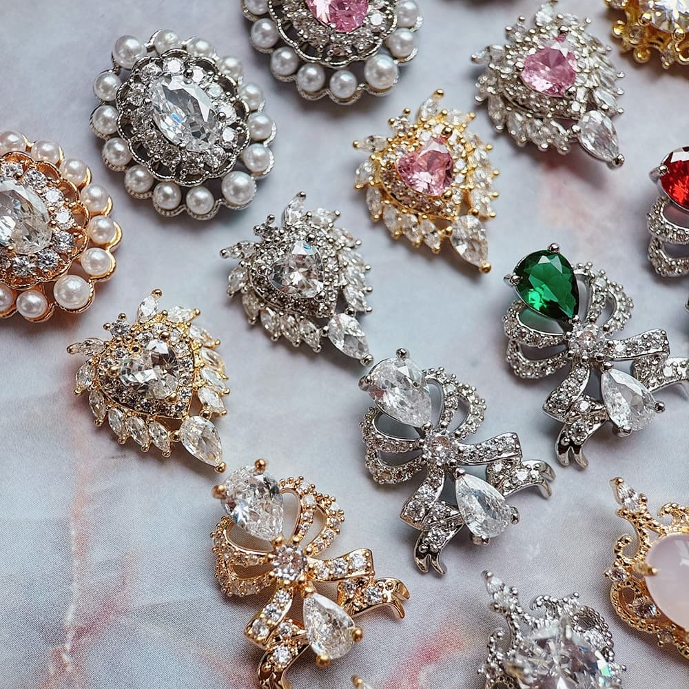 10pcs Luxury Royal Style Crown - Nail Art Valentine reseña y precio