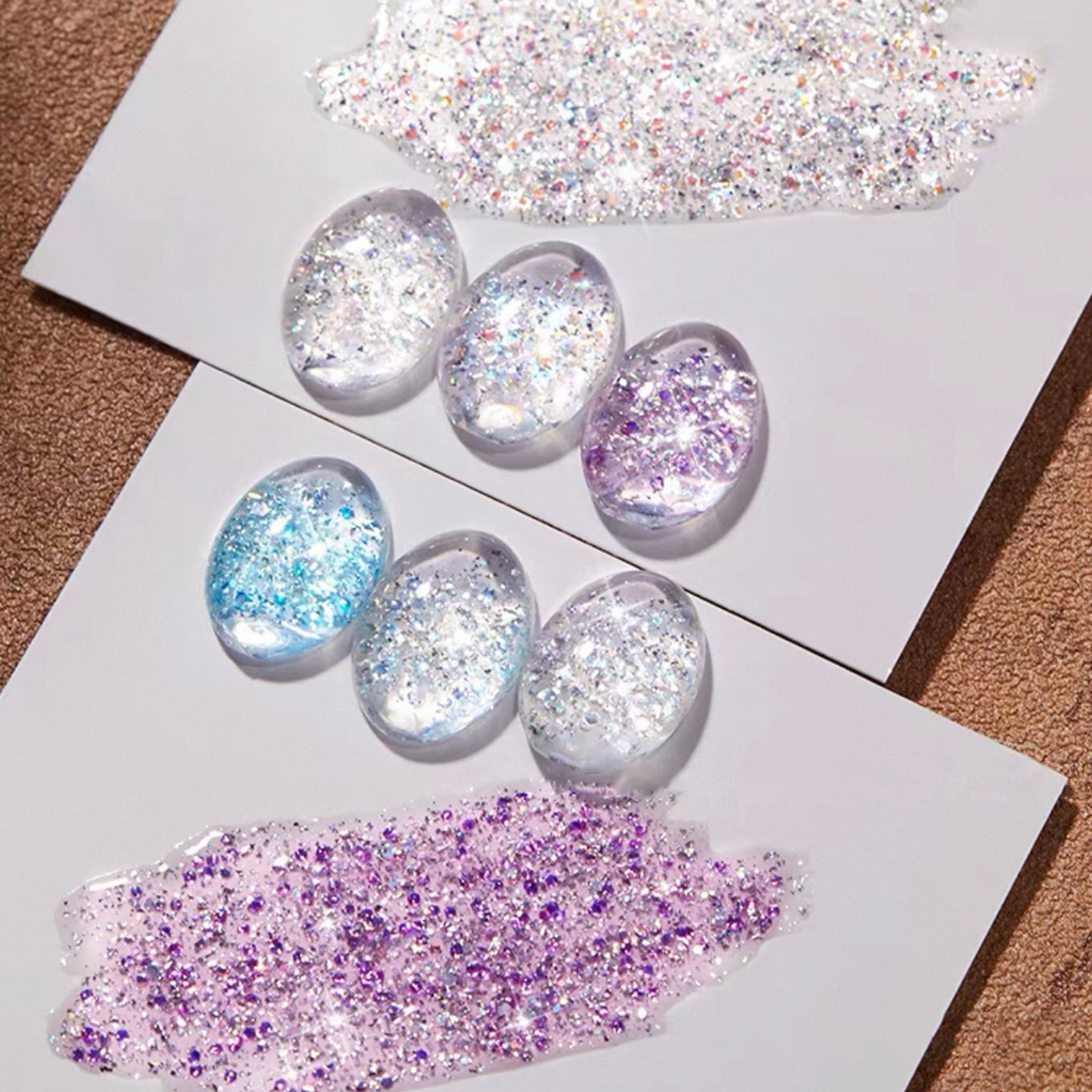 1-6 Pieces Lively Fashion Diam - Nail Art Natural Simple reseña y precio