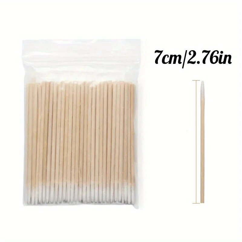 Nails Wood Cotton Swab Clean S - Nail Art Nail Art reseña y precio