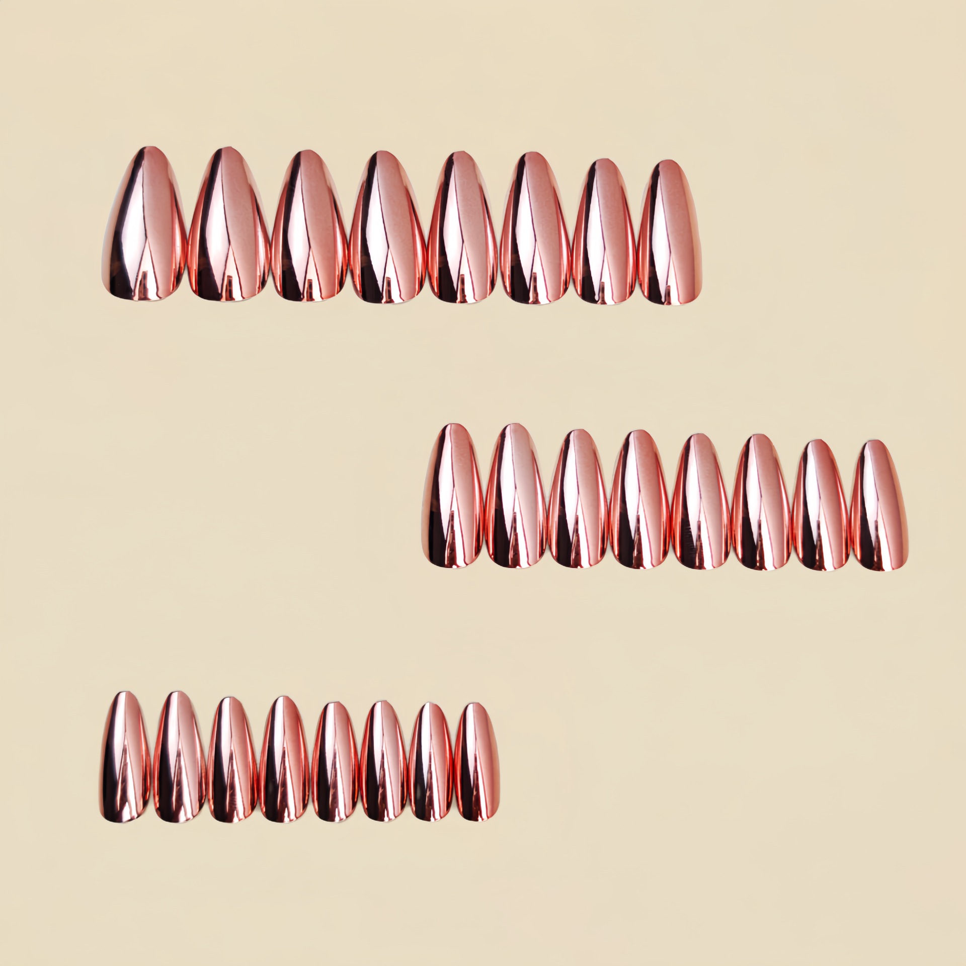 Medium fake nails for women  g - Nail Art Glossy reseña y precio